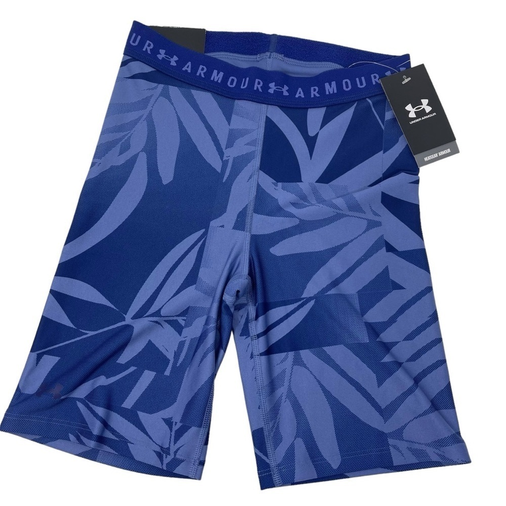 UA Under Armour Womens Size Small compression bike shorts Heatgear NWT